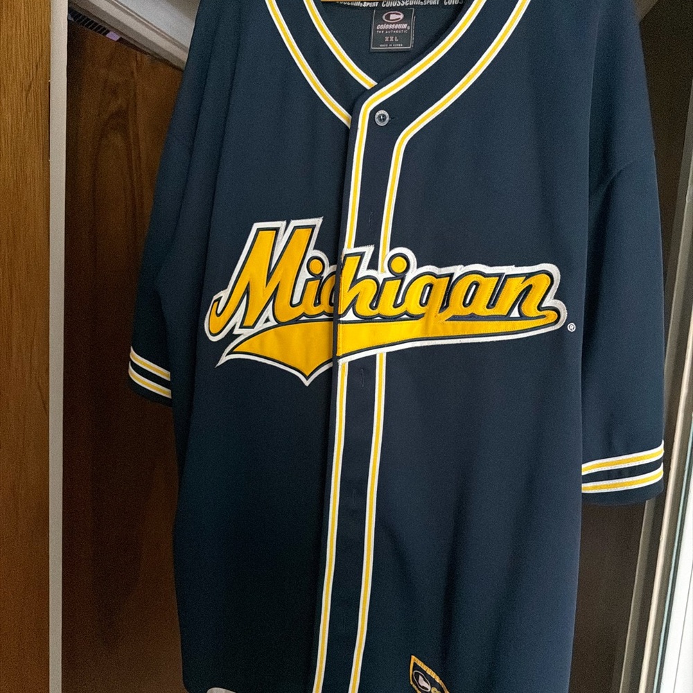 Michigan Navy Blue Jersey